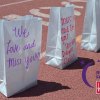 A highlight of the two-day Relay for Life continues to be the lighting of the luminarias on Saturday night as the sun goes down. they symbolize a person who died from Cancer.